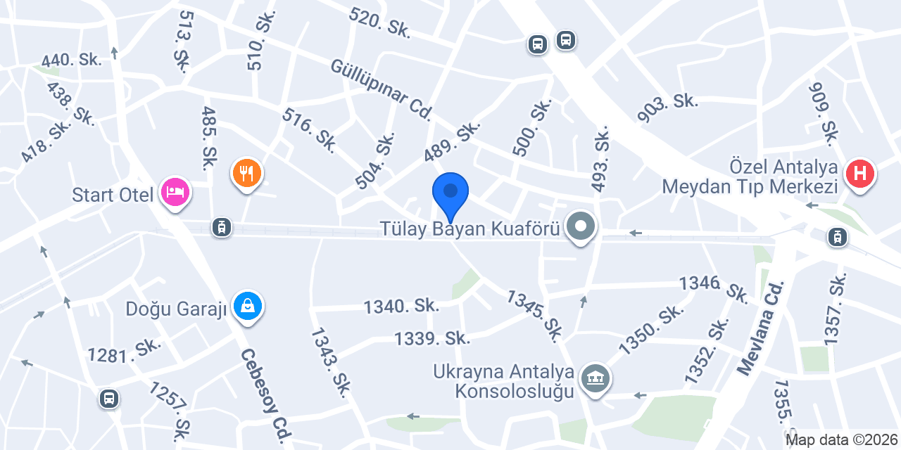 Ala-Ekstra kozmetik konumu
