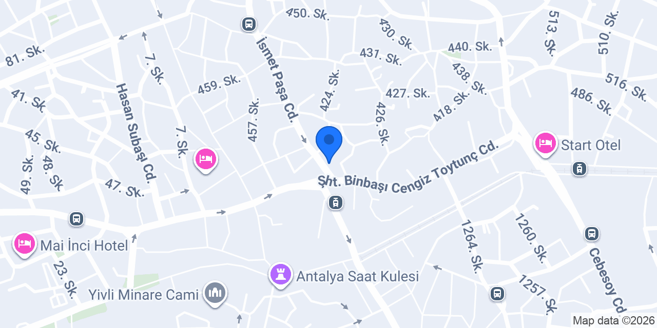 PayPorter Antalya Şube konumu