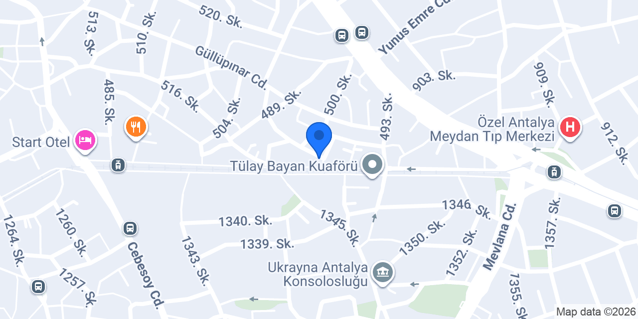 Sera Çiçek konumu