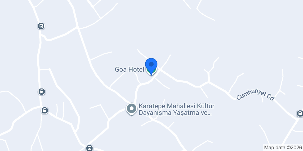 Goa Hotel konumu