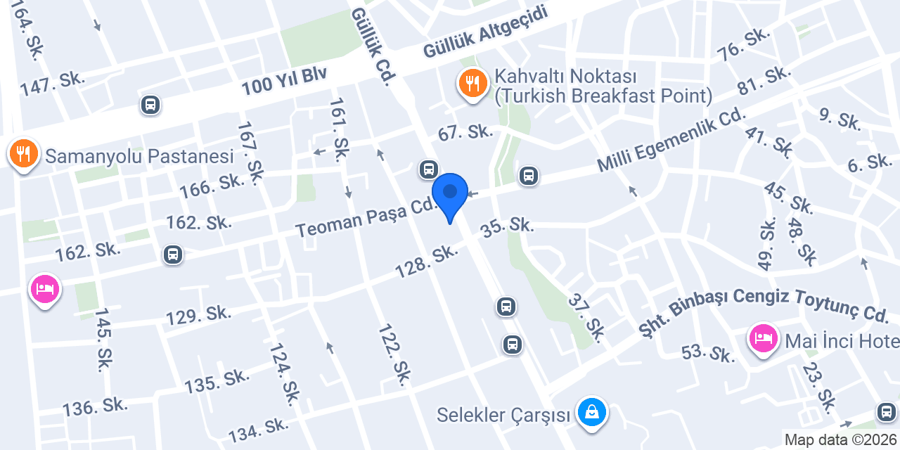 Yön Alışveriş Merkezi konumu