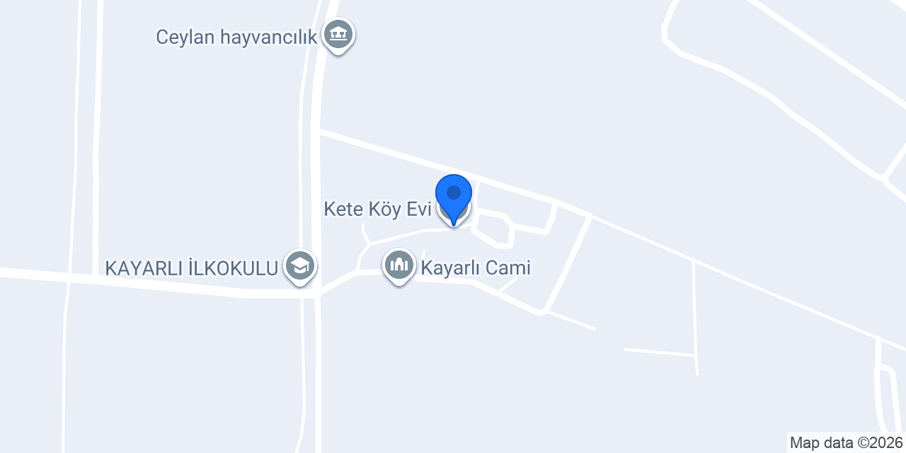 Kete Köy Evi konumu
