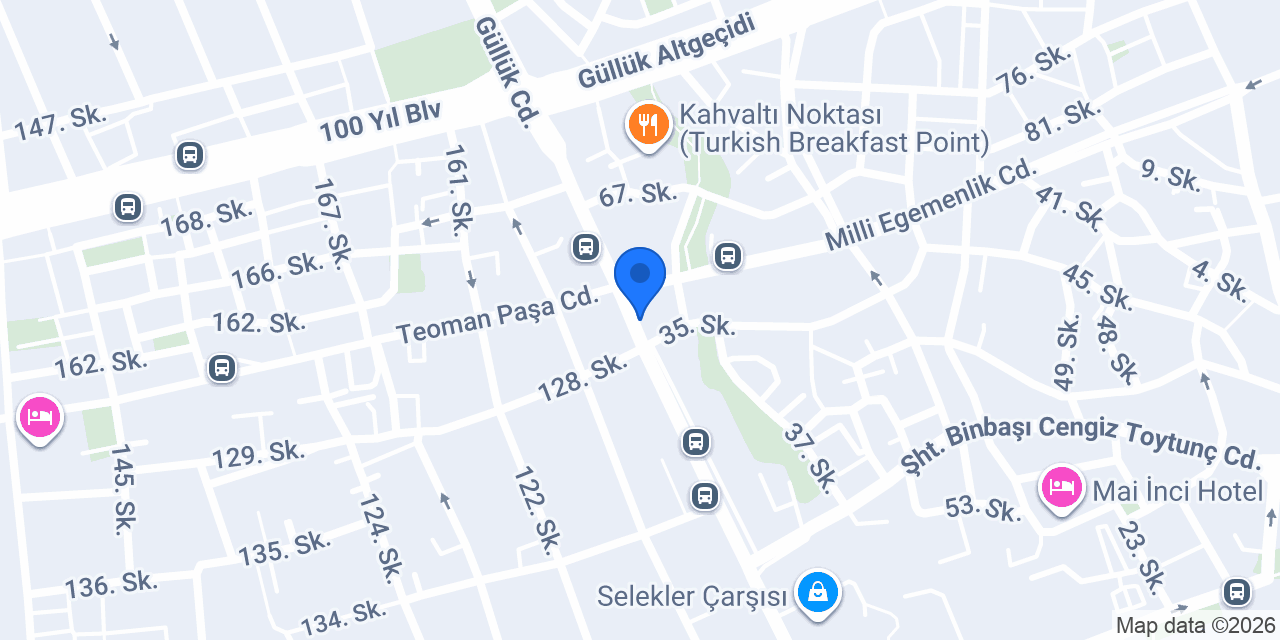 Sahil Sürücü Kursu konumu