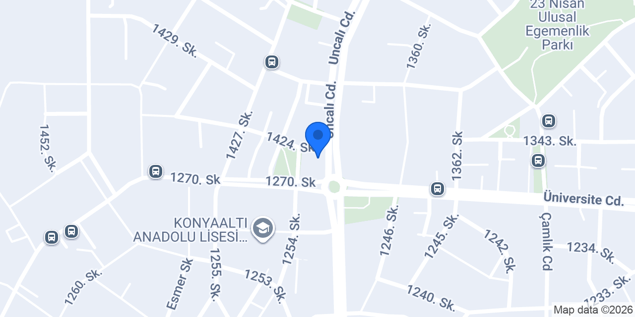 Pozitif Veteriner Kliniği konumu