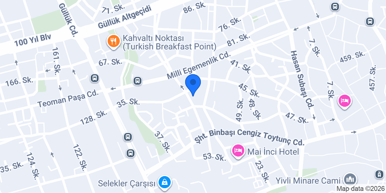 Glutensiz Seferoğlu konumu
