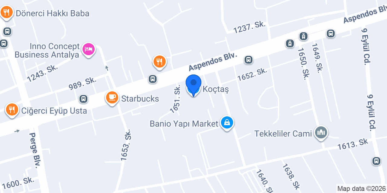Koçtaş konumu