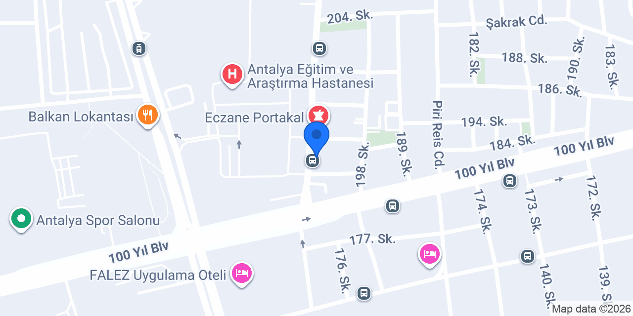 SABUNCUOĞLU ECZANESİ konumu