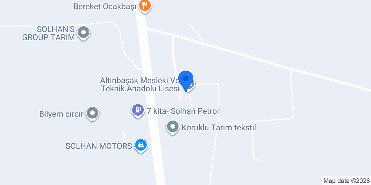 Altınbaşak Mesleki Ve Teknik Anadolu Lisesi konumu