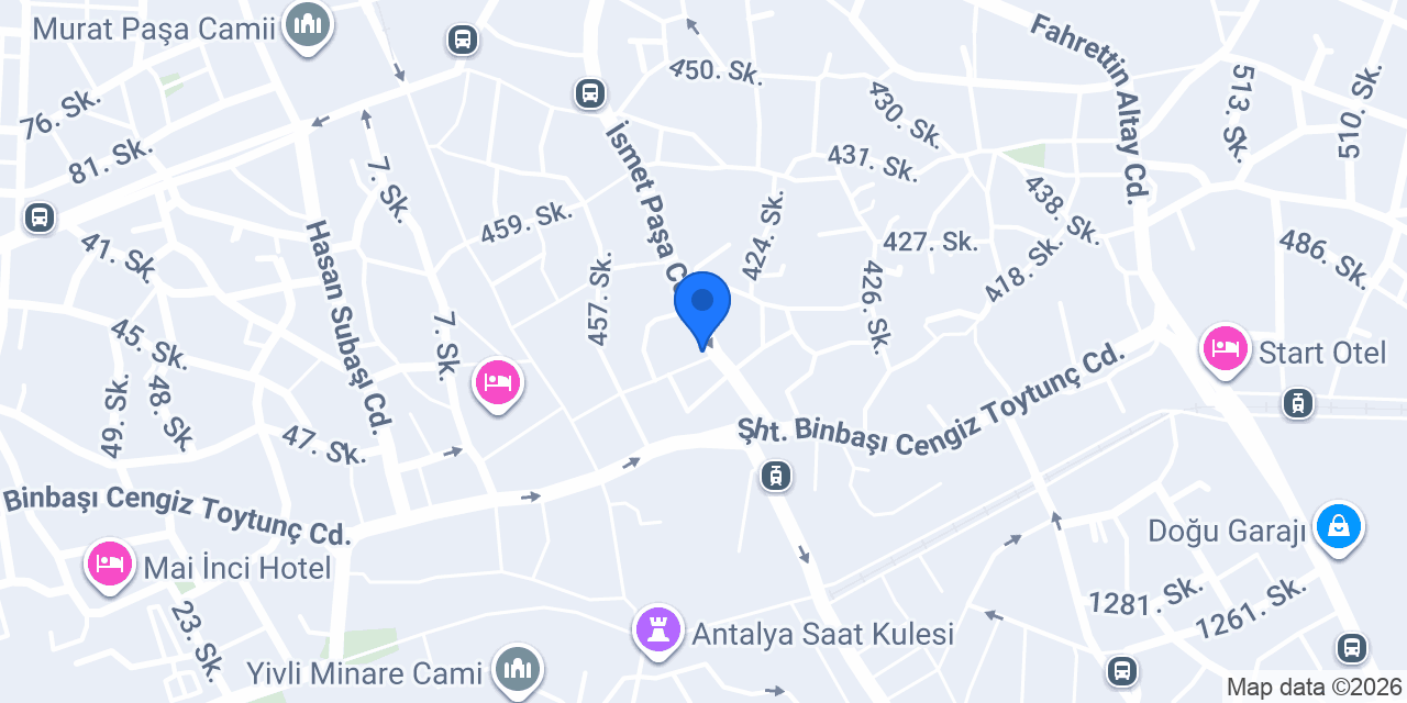 As Avukatlık Bürosu konumu