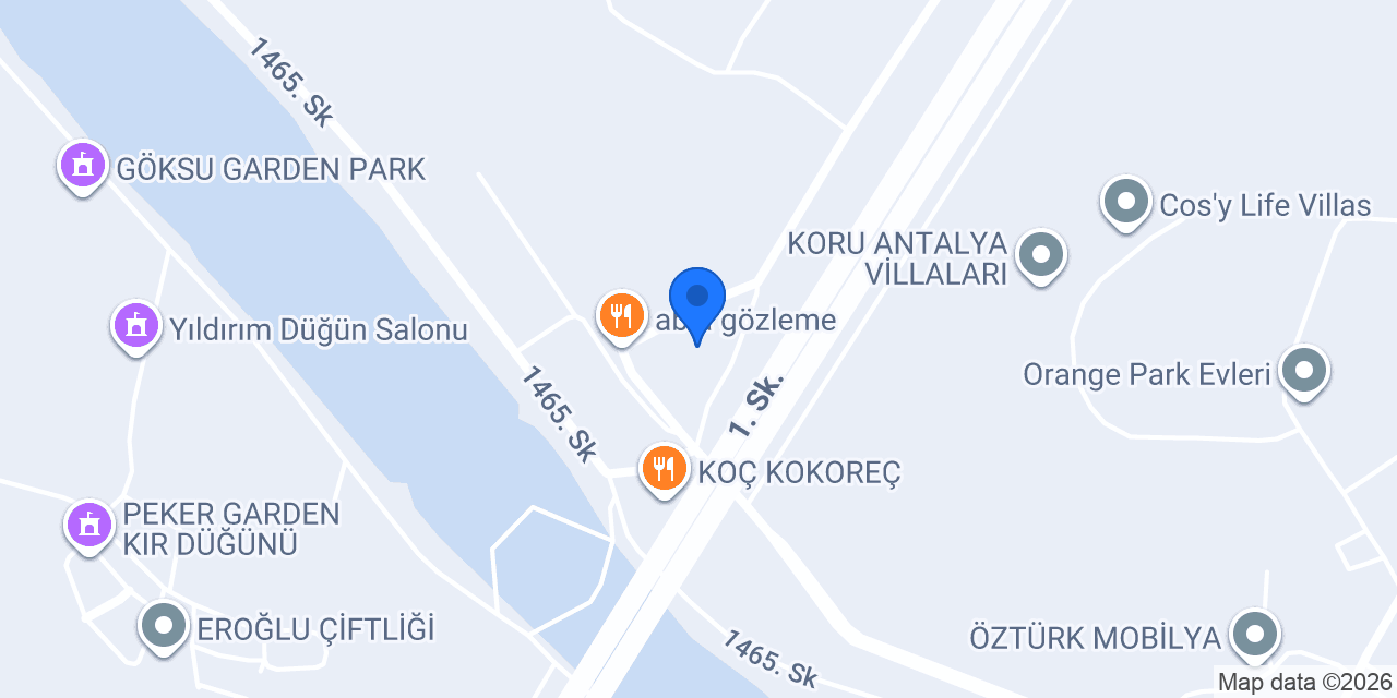 Çakmak Fidancılık konumu