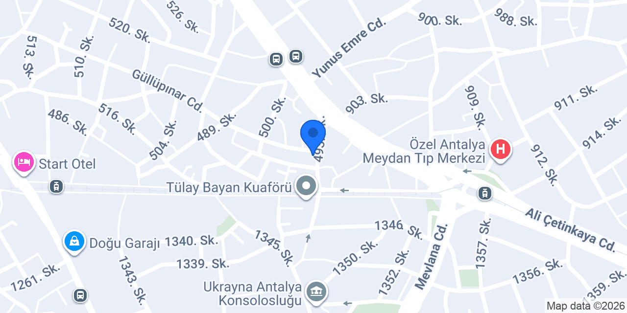 İkram Sofrası konumu