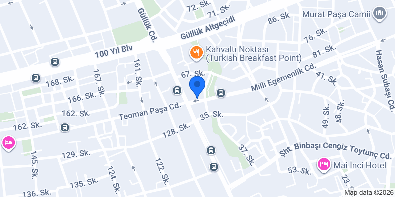 Andaş kuyumculuk konumu