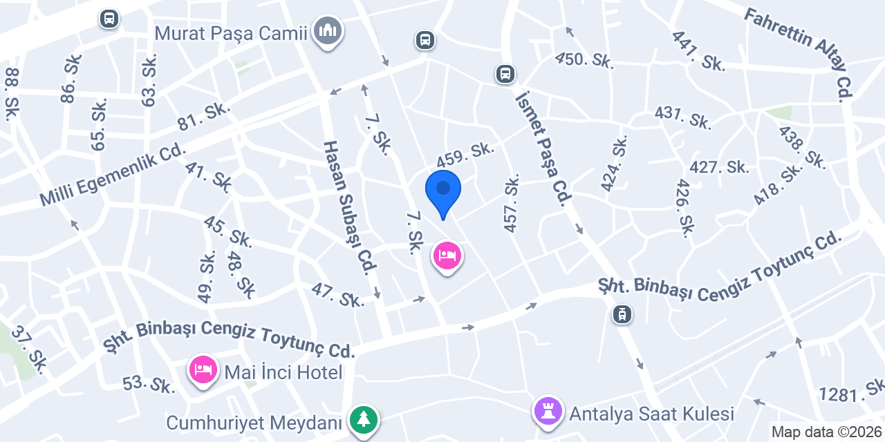 Adalya İlaçlama konumu