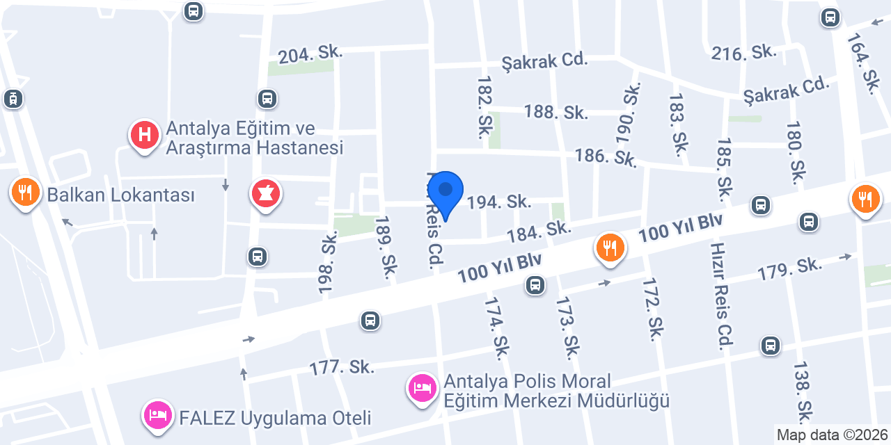 Multicook Antalya Muratpaşa konumu