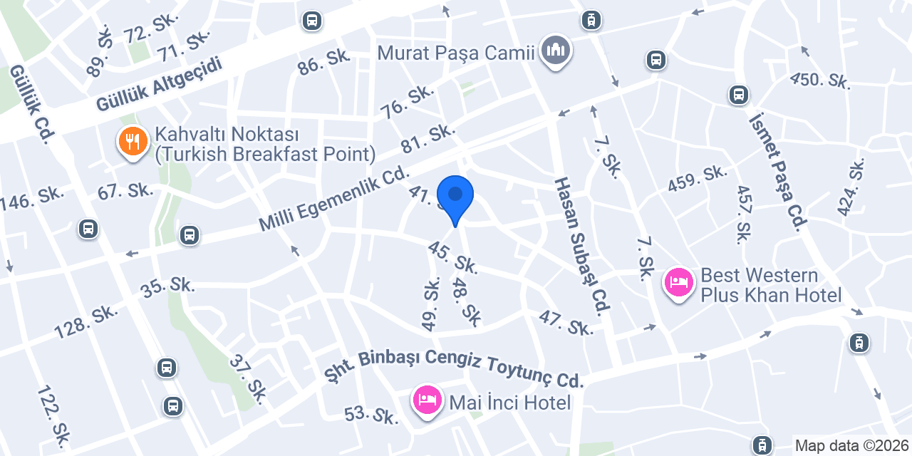 Şehir Mücellithanesi konumu