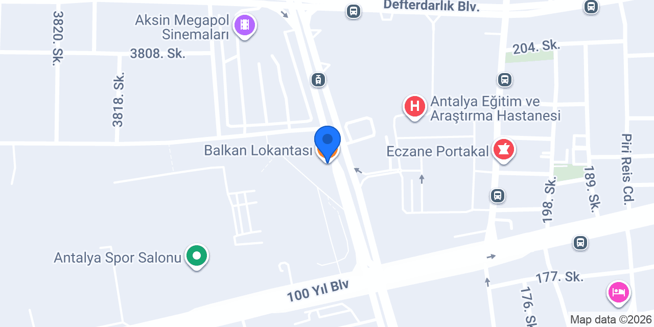 Balkan Lokantası konumu