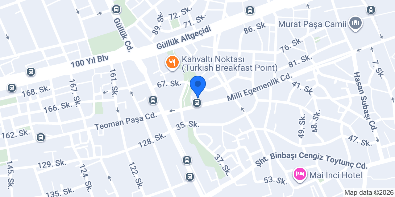 Antalya Usulü Serpme Börek (Börekçi Hasan) konumu