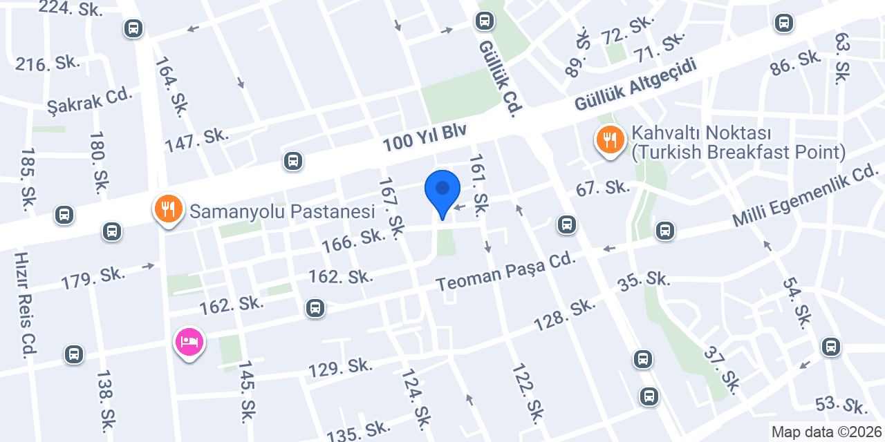 Akasya Taksi konumu