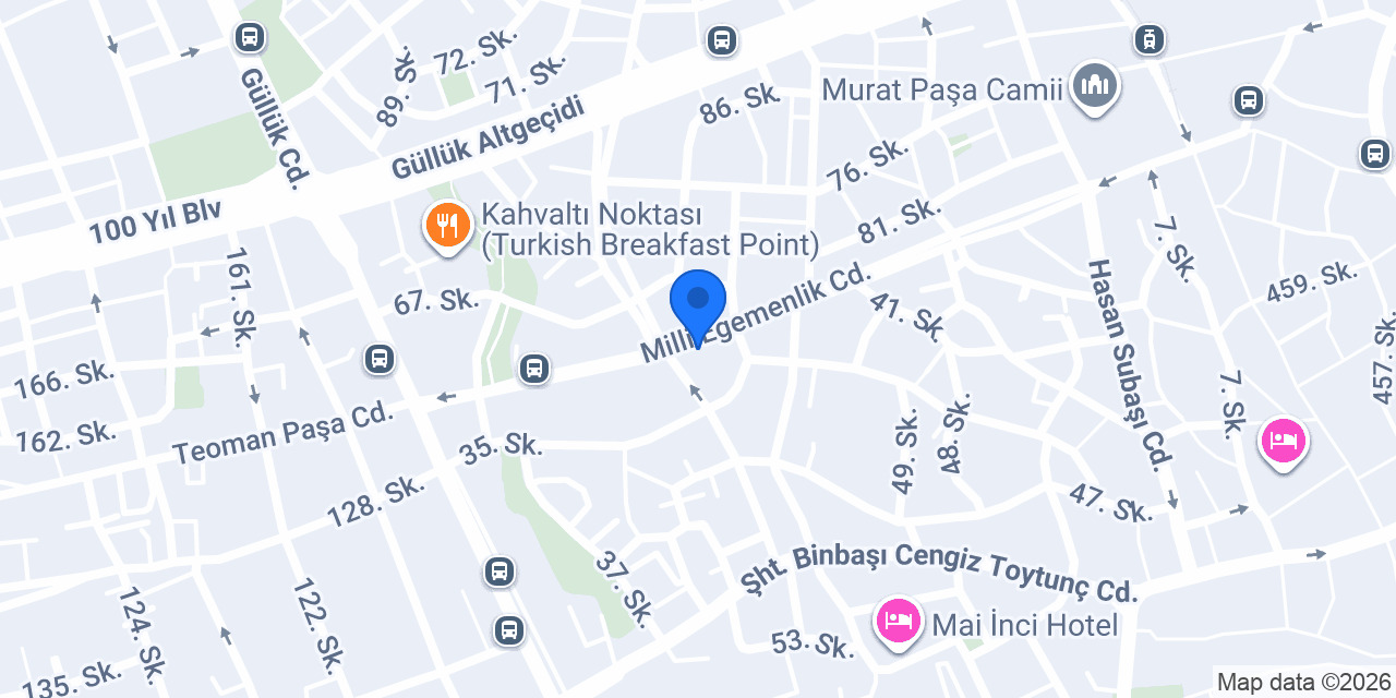 Süslü Baklava konumu