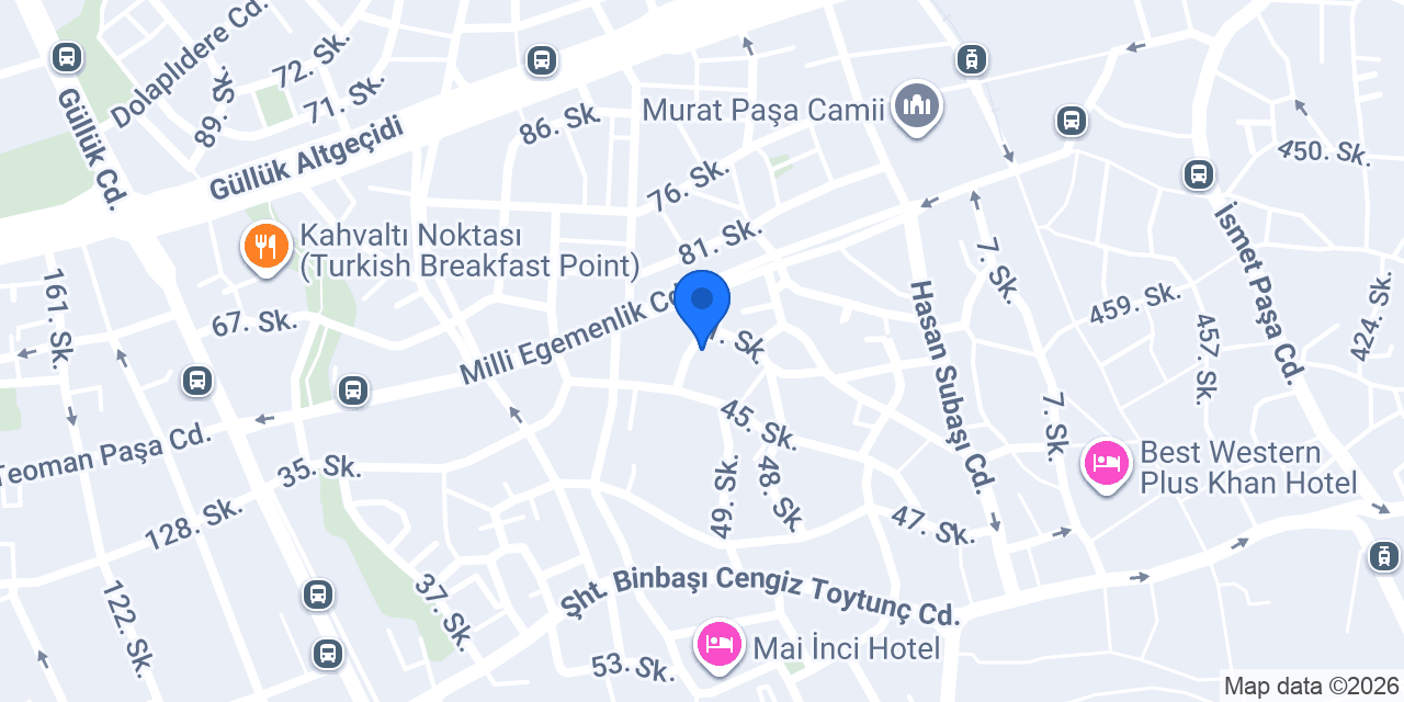 Metin Ofset Matbacılık konumu