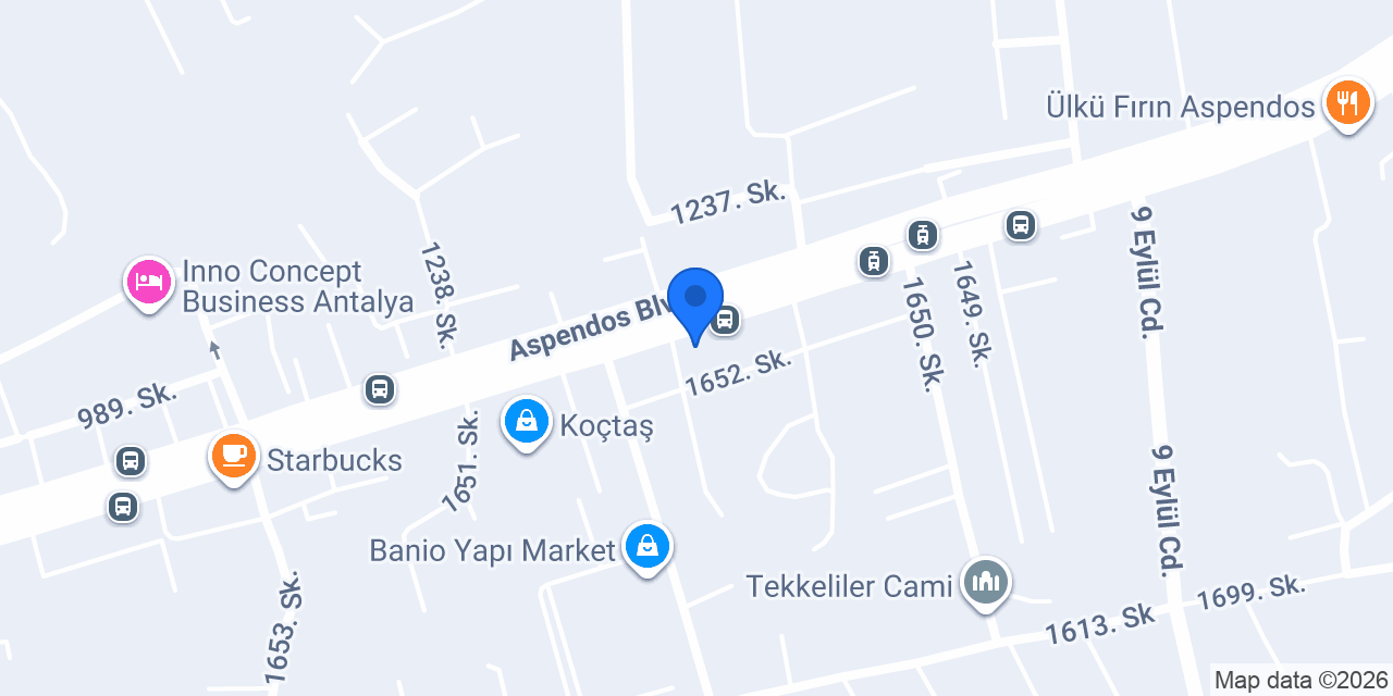 İstikbal Aspendos konumu