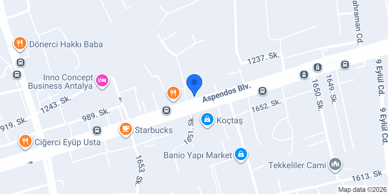Cadde Bossi konumu