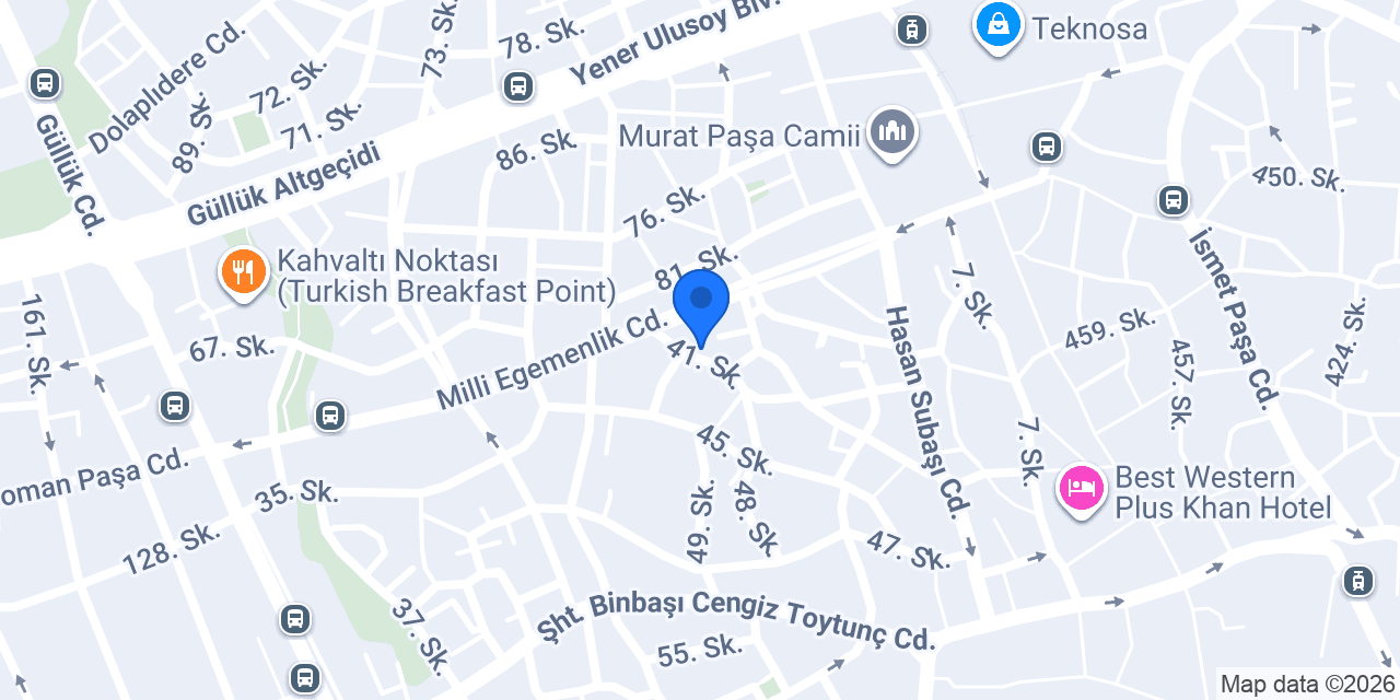 Mustafa Tuncer Diş Kliniği konumu