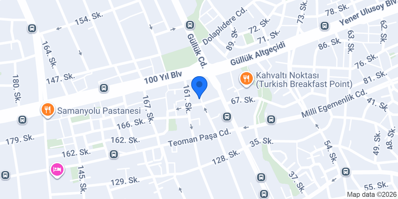 Zümrüt Tekel Market konumu