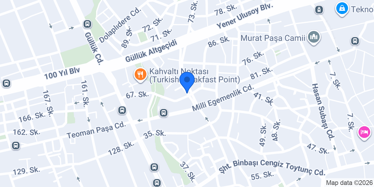 Gurtas Hotel konumu