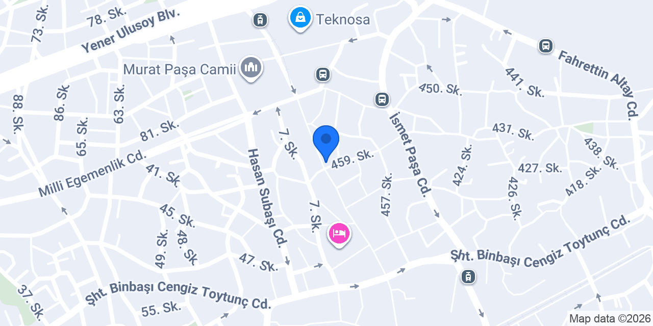 Beyoğulları Oyuncak konumu