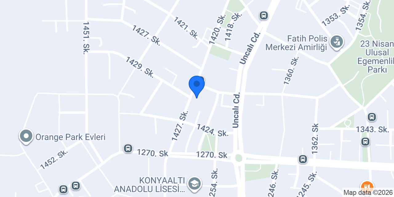Konyaaltı Çilingir 7/24 konumu