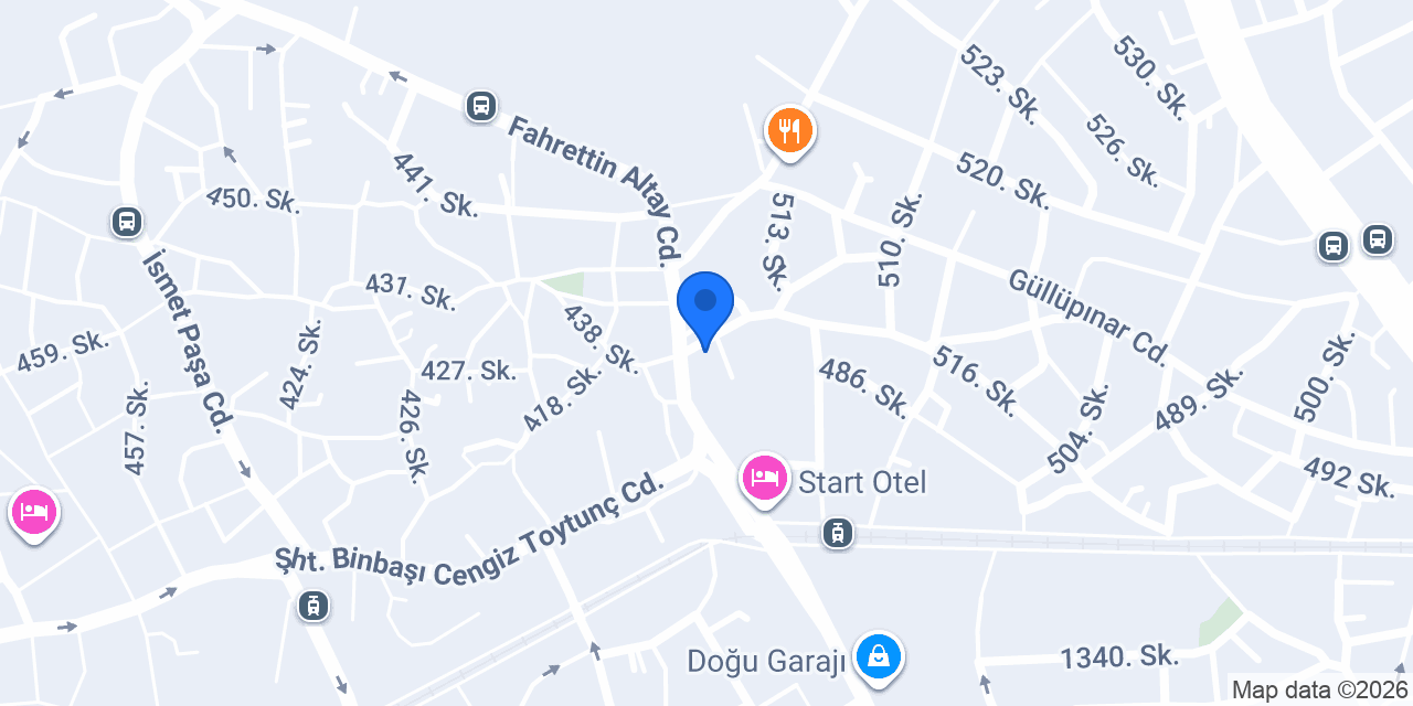 Lokman Hekim Unlu Mamülleri konumu