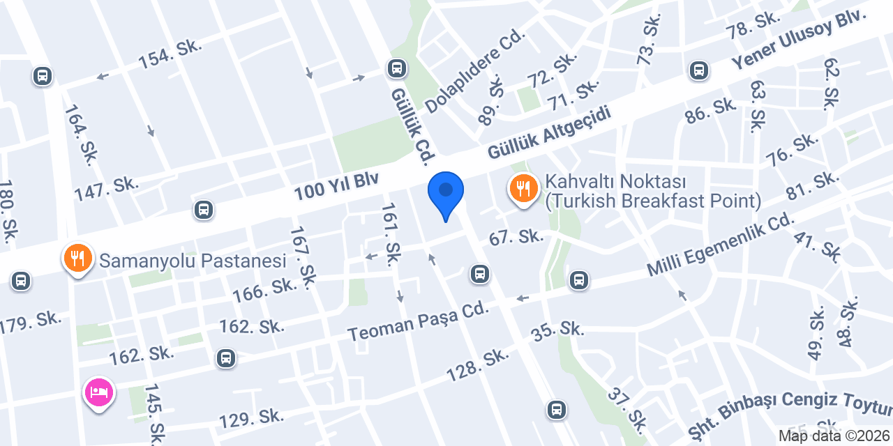 ANTALYA TURKUAZ OPTİK konumu