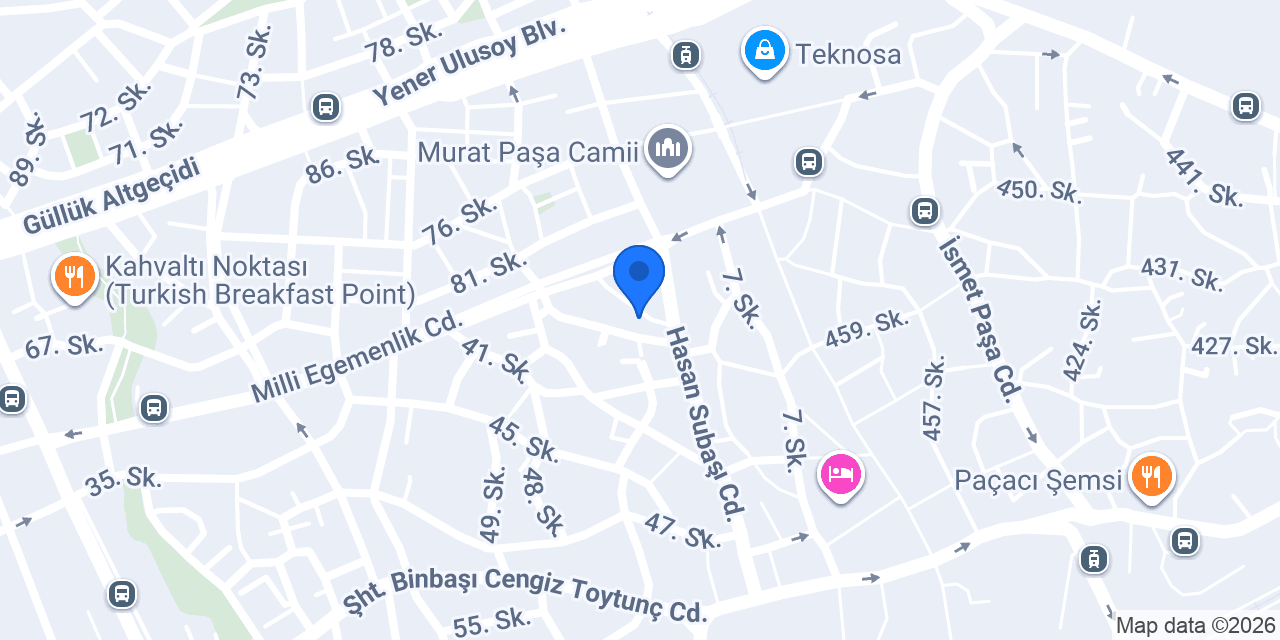Süha Turizm konumu