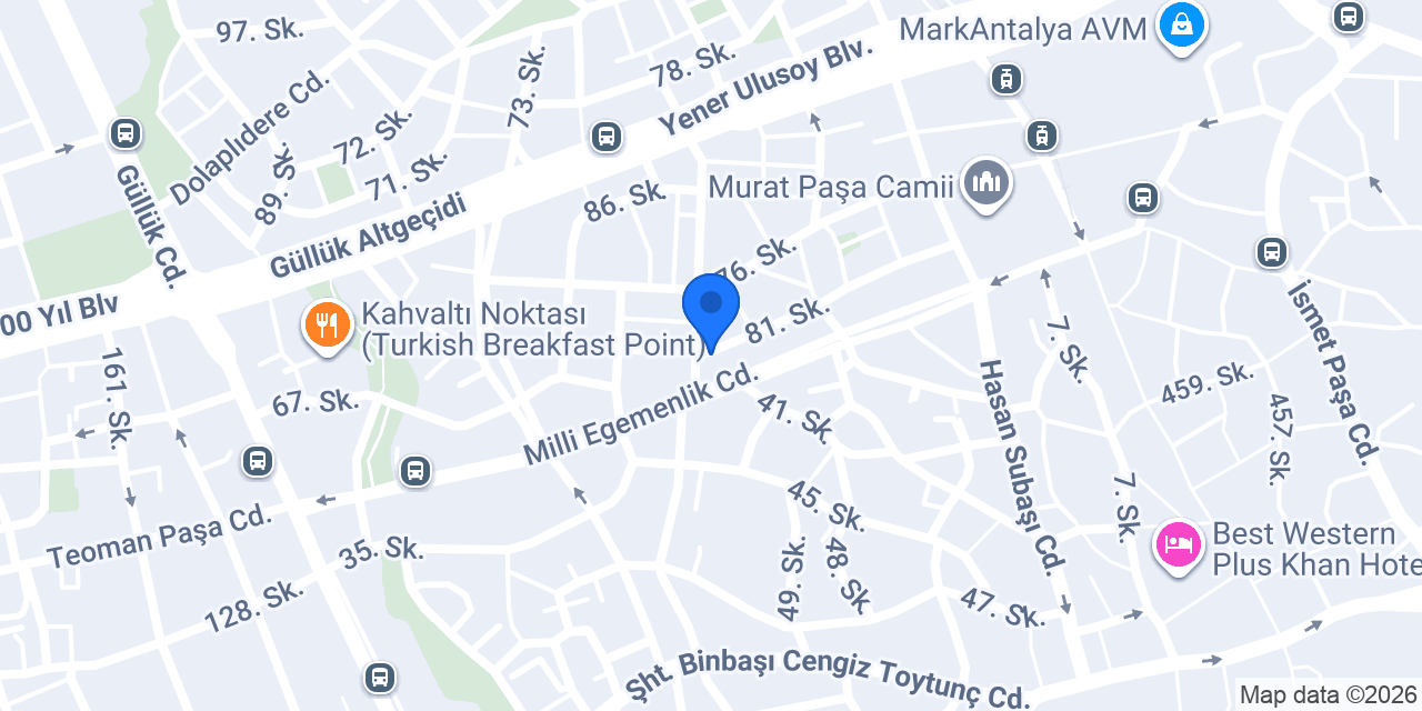 Atik Optik konumu