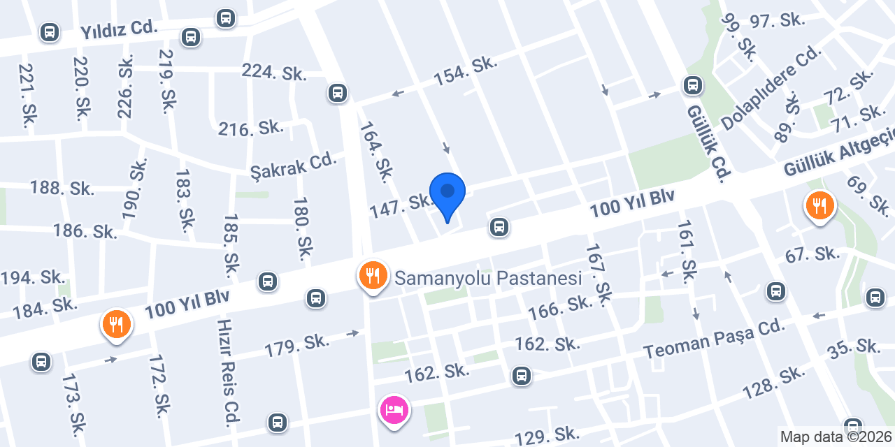 Değirmenci Hukuk Bürosu konumu