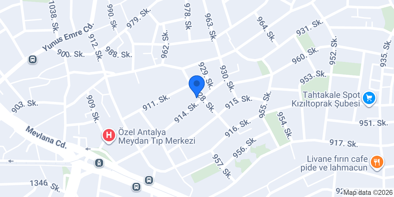Yasemin Kuru Temizleme konumu