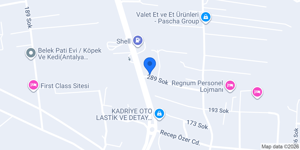 KıracBros Kapı ve Pencere Sistemleri konumu