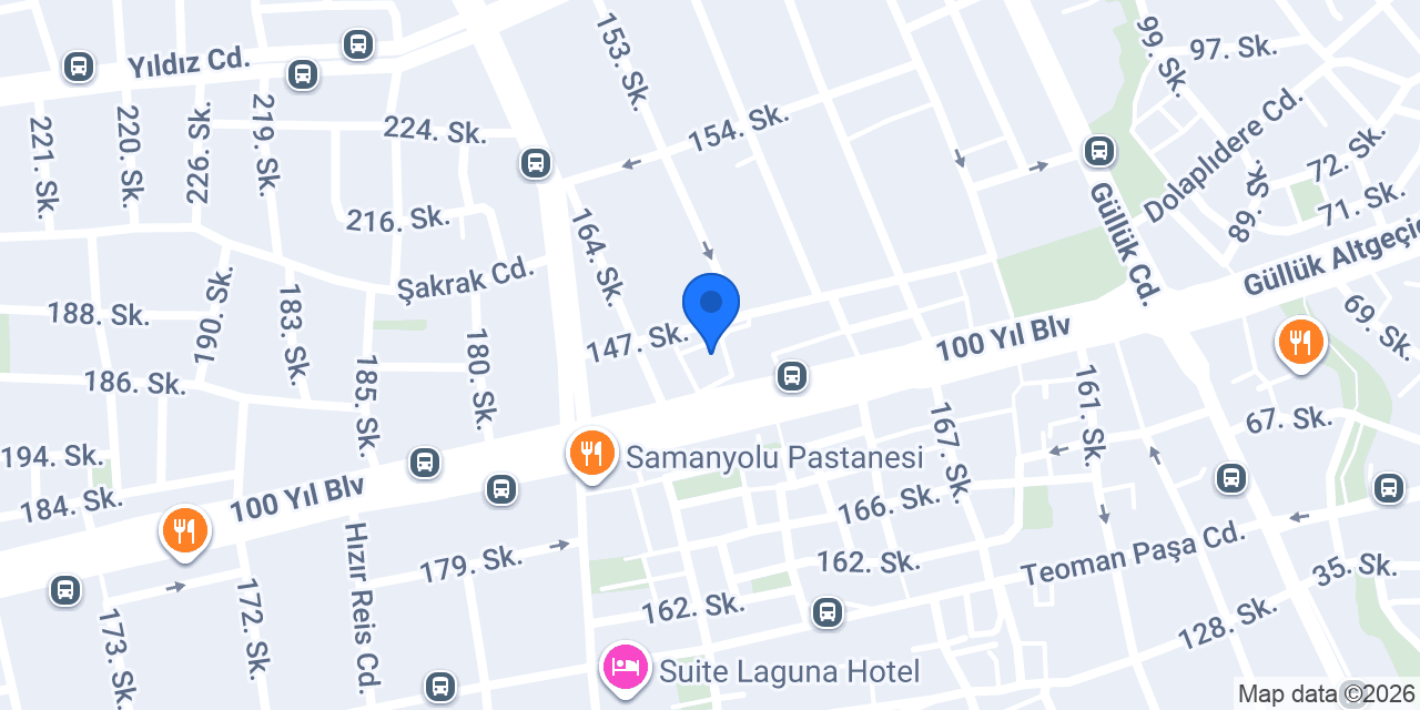 100.yıl altındağ Taksi konumu