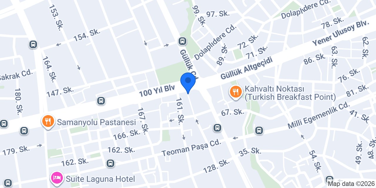 Yüzüncüyıl Masaj Salonu Spa konumu