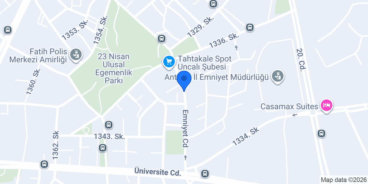 Uncalı Atlantik Taksi konumu