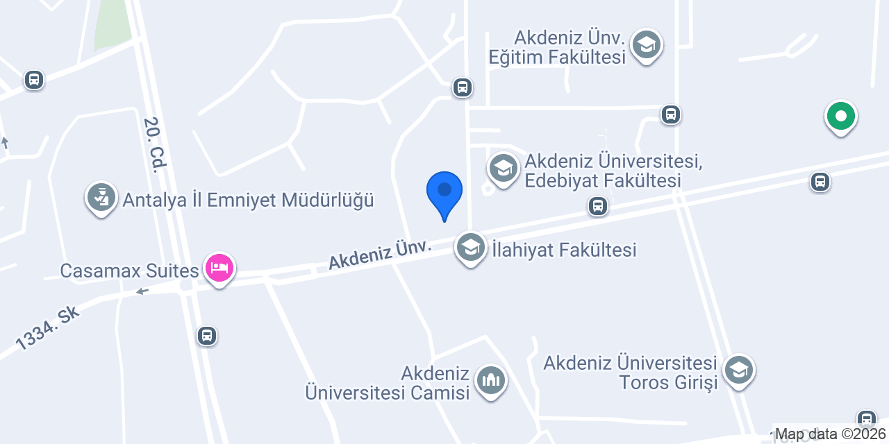 Coffy Akdeniz Üniversitesi Ceypark konumu