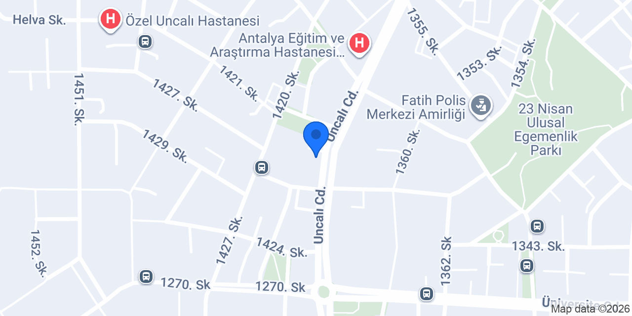 Yakamoz Döner konumu