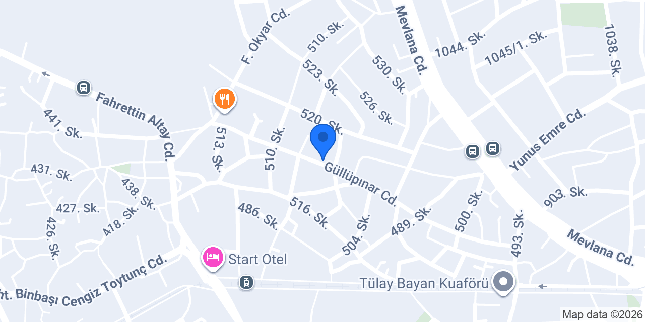 Ahmet Hamdi Akseki Kuran Kursu konumu