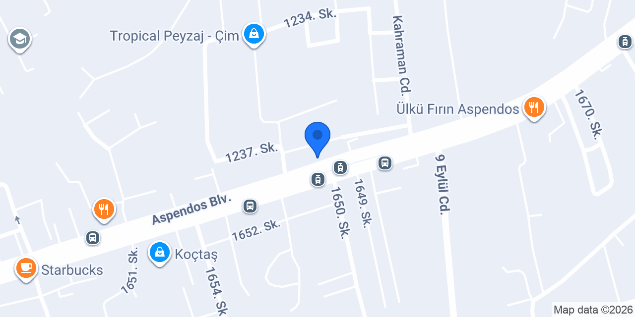 Akdeniz Endustri Group Mobilya konumu