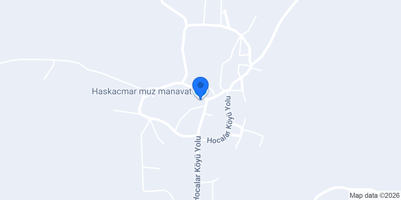 Hocalar İlkokulu konumu