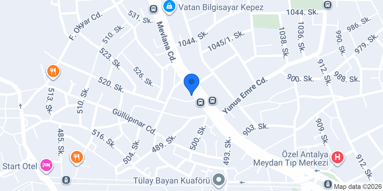 Ç&Ç Hukuk Bürosu konumu