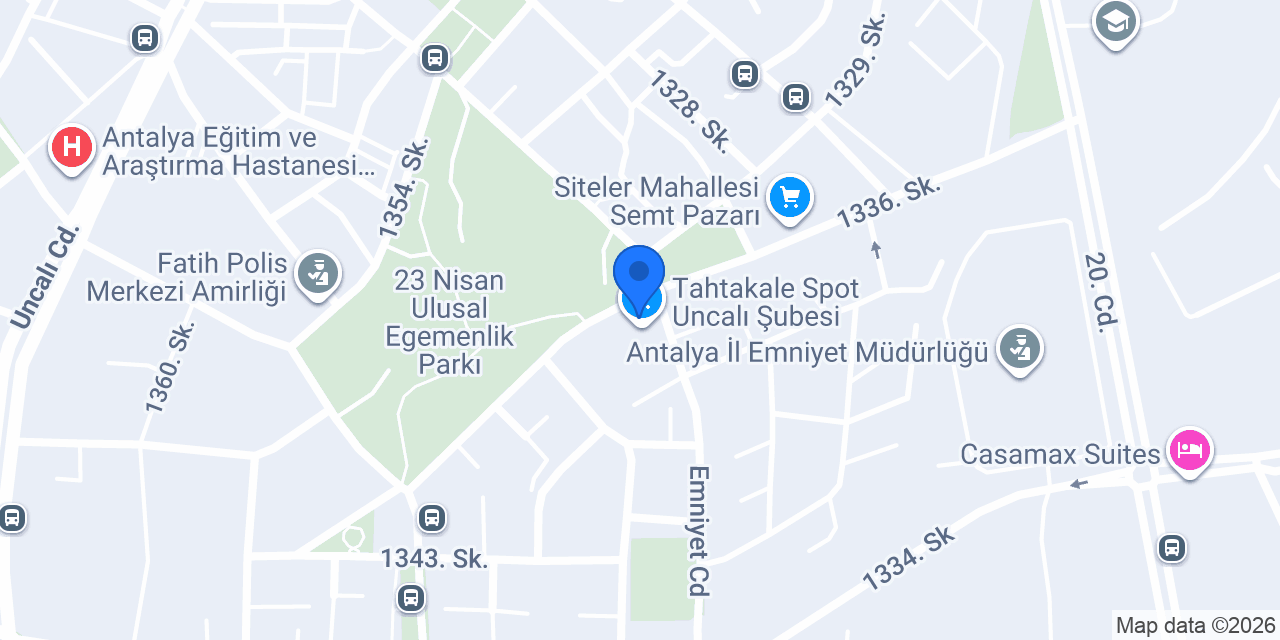 Luscadent Diş Kliniği konumu