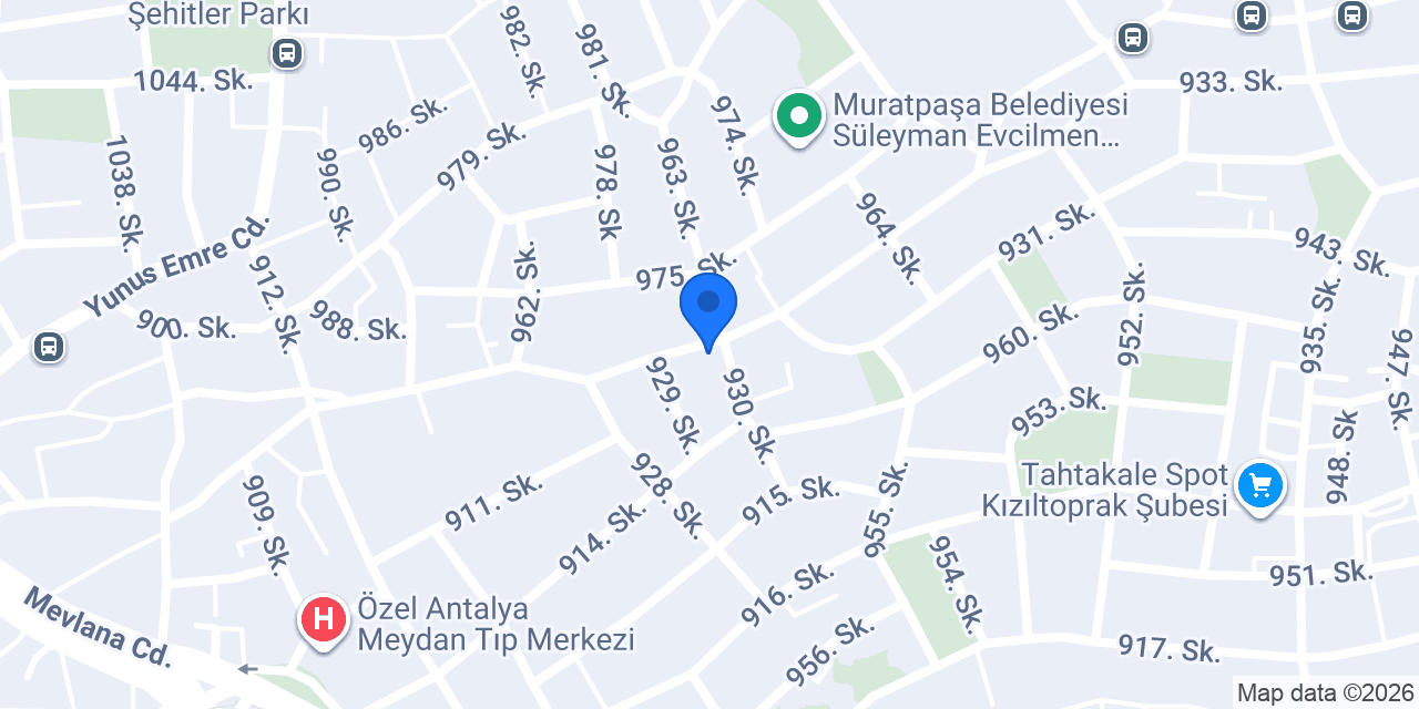 Akcan Market konumu