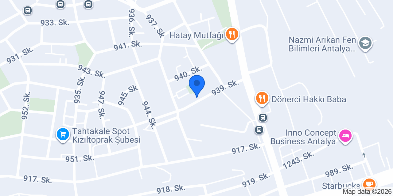 ONR CAR RENTAL konumu